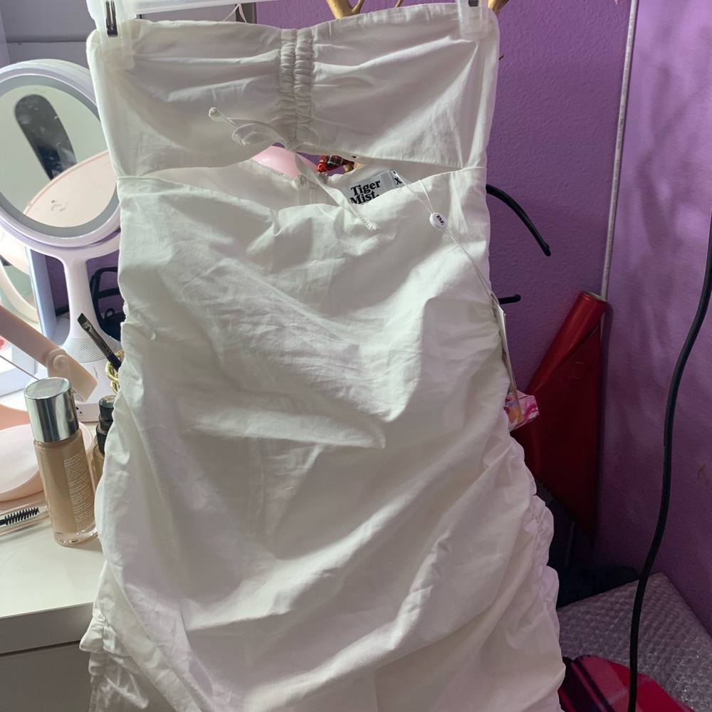 White Calayan dress